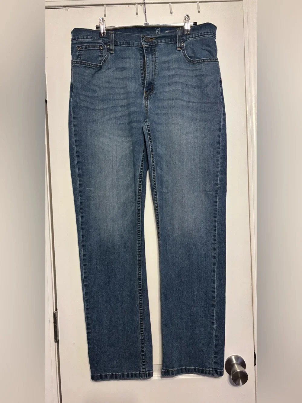 George Jeans in Faded Blue Wash